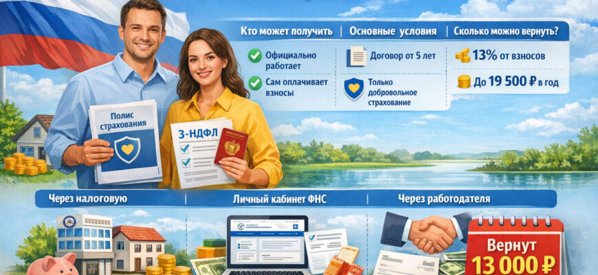 Налоговый вычет за страхование жизни