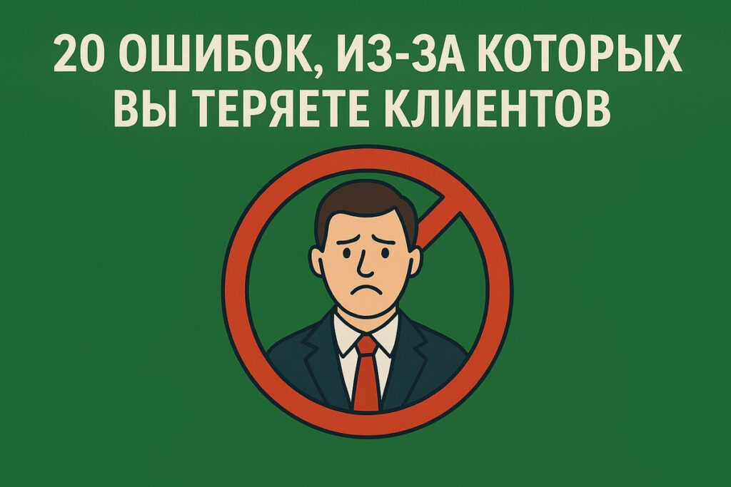 20 ошибок
