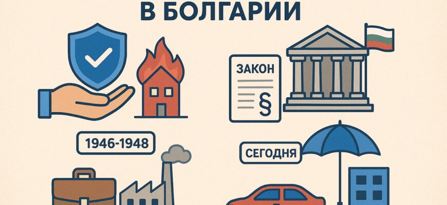 История страхования в Болгарии