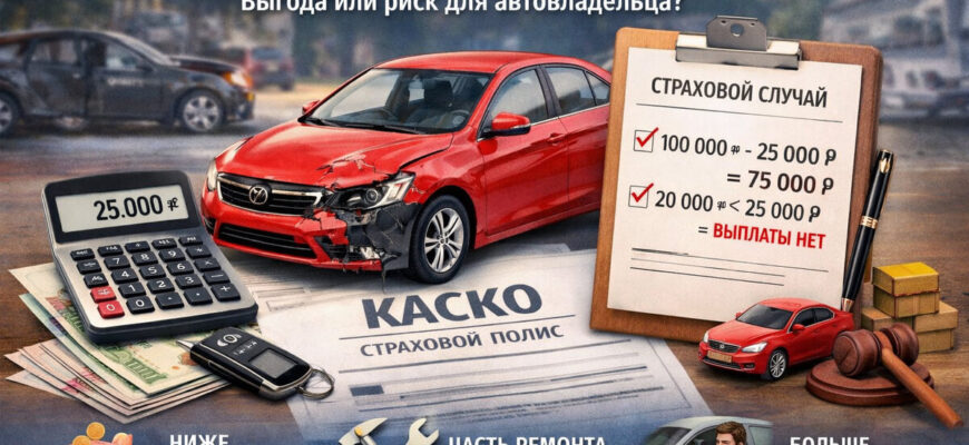 Безусловная франшиза в КАСКО