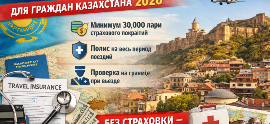 Обязательная страховка в Грузию для граждан Казахстана