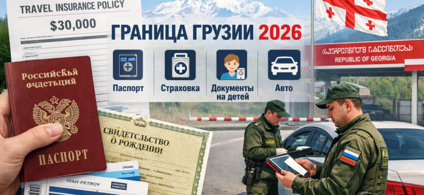 Что проверяют на границе Грузии