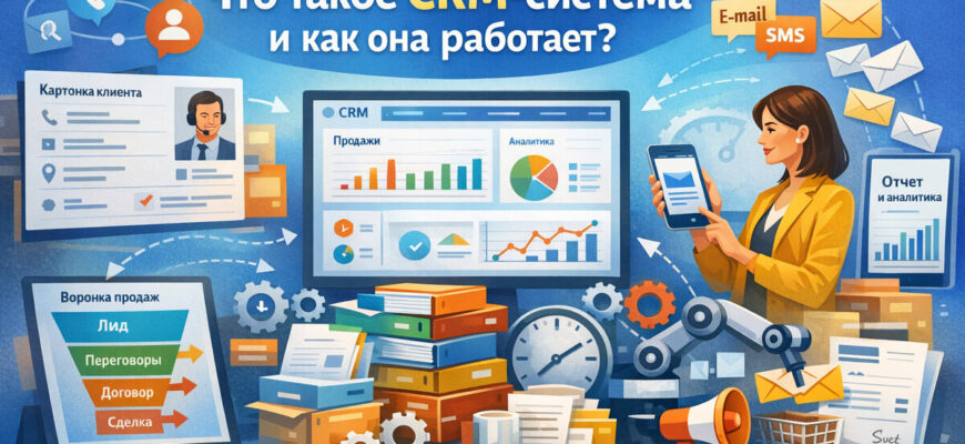 Что такое CRM-система