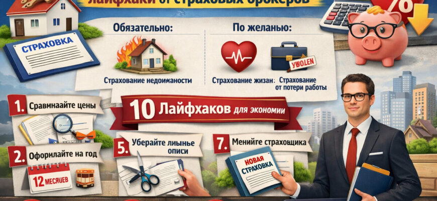Дешевая страховка для ипотеки