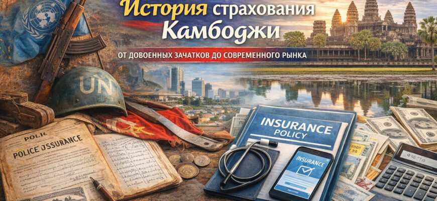История страхования Камбоджи