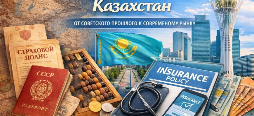 История страхования Казахстана