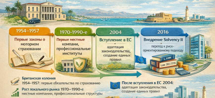 История страхования на Кипре