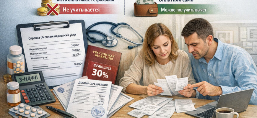 Как получить социальный вычет по НДФЛ за медуслуги