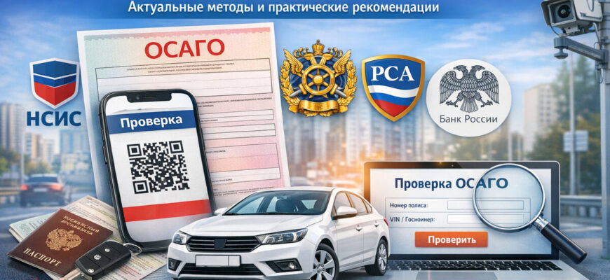 Как проверить полис ОСАГО онлайн