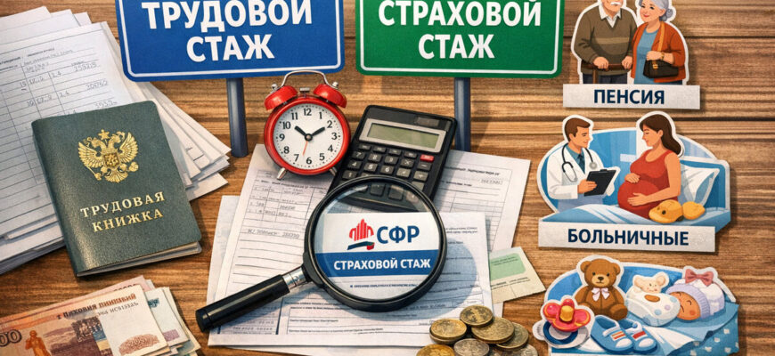 какой трудовой стаж выгоден для пенсии