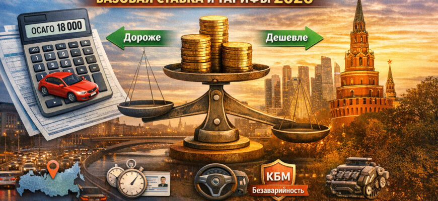 Коэффициенты ОСАГО