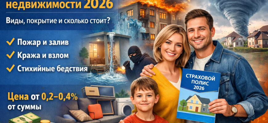 Полис страхования недвижимости 2026
