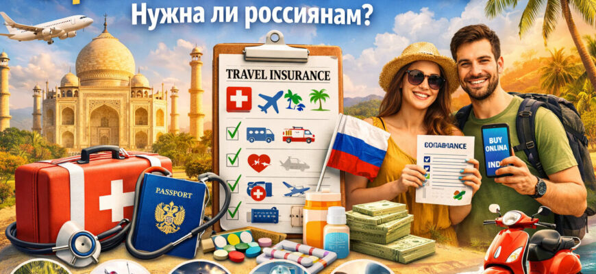 Страховка в Индию 2026