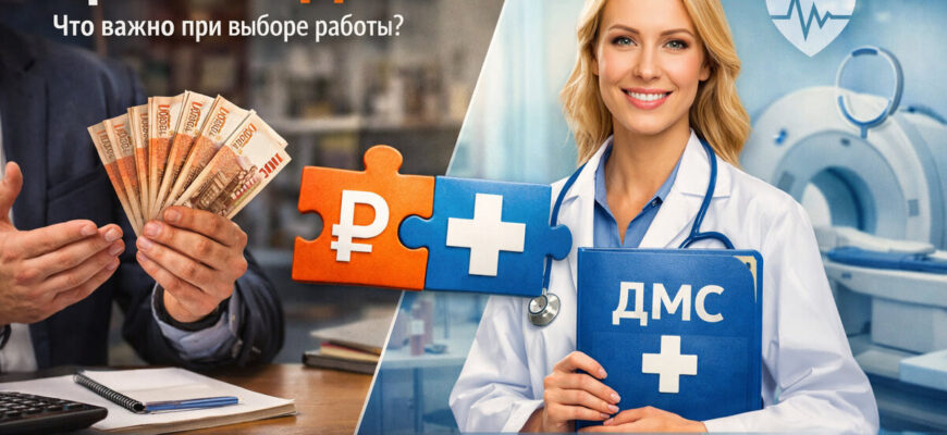 Зарплата и ДМС
