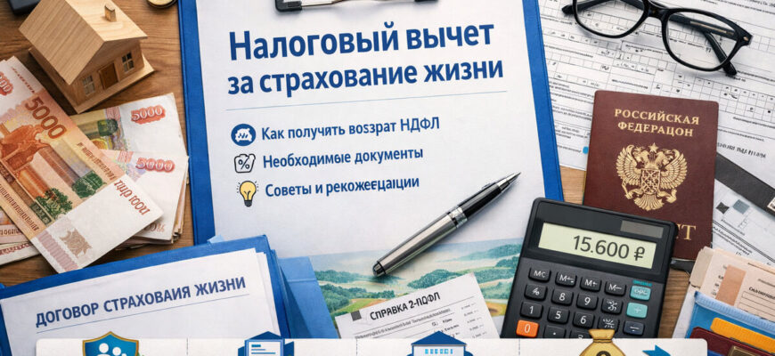 Как получить налоговый вычет за страхование жизни в России