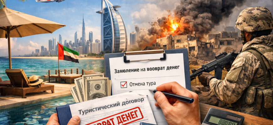 Как вернуть деньги за тур в Объединённые Арабские Эмираты