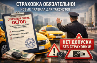 Новые правила для таксистов в России