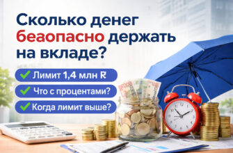 Сколько денег безопасно держать на вкладе