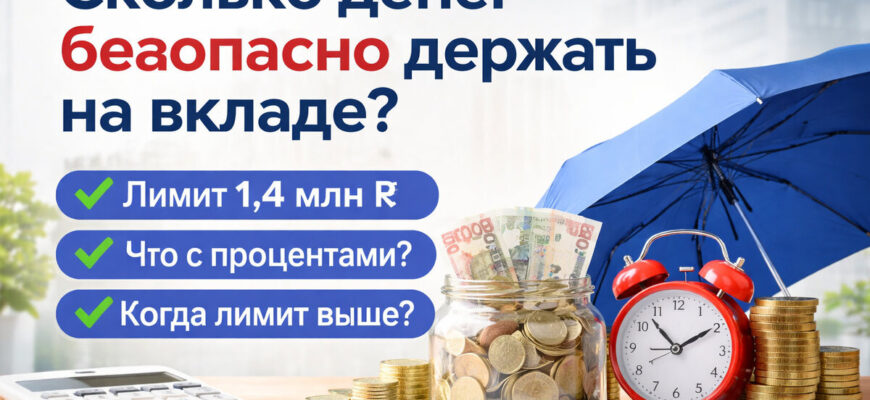 Сколько денег безопасно держать на вкладе
