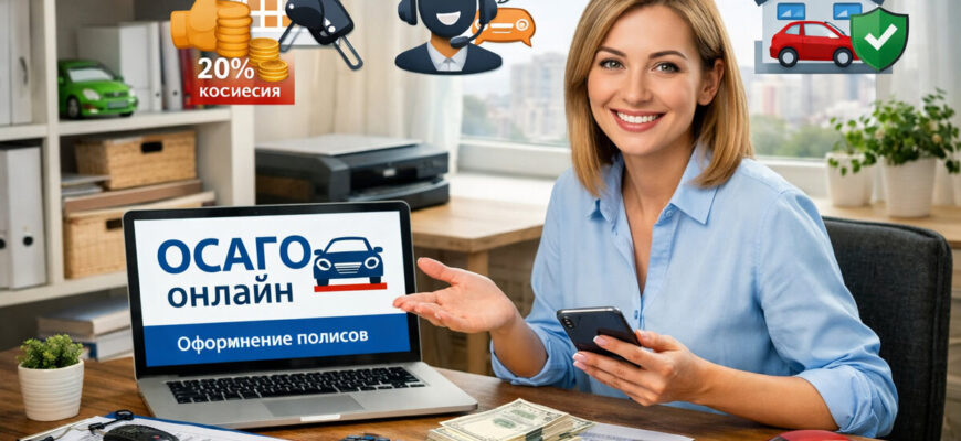 Страховой агент ОСАГО на дому
