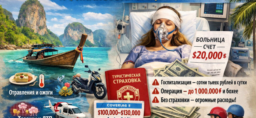 Страховка в Таиланд для россиян