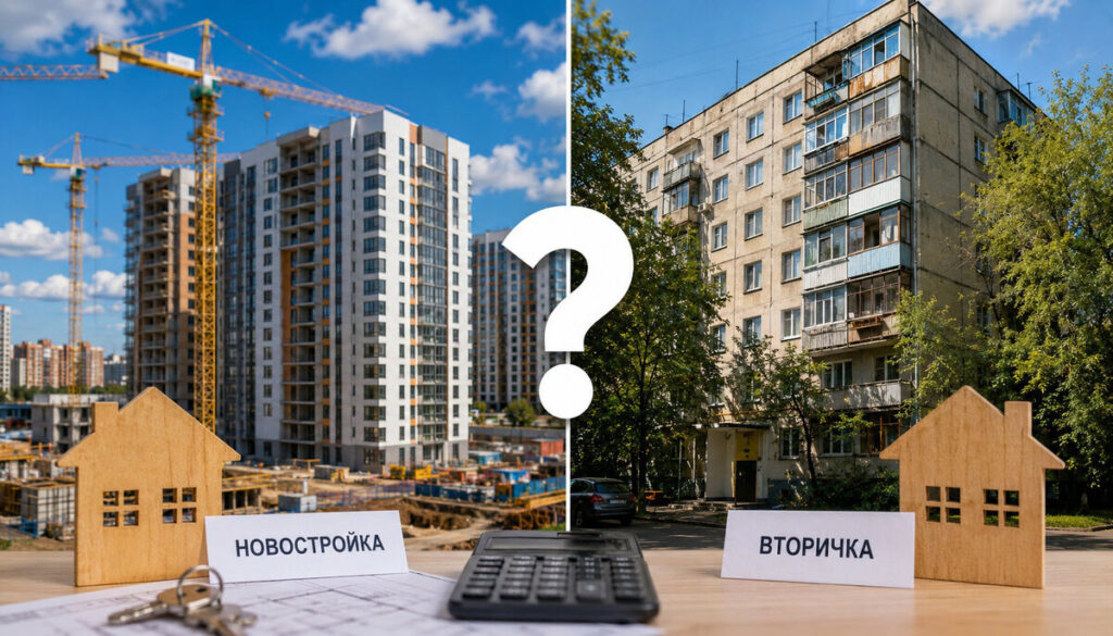 Новостройка или вторичка