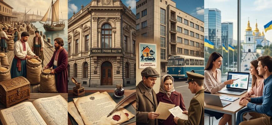История страхования в Украине